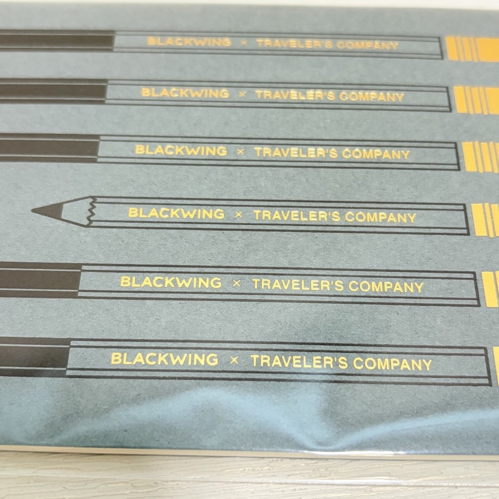 NEW Traveler's Notebook BLACKWING Edition Regular Refill Limited JAPAN - Picture 7 of 9